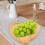 Teller Servierplatte Snacks Tee Tablett Lebensmittel Herzform 6