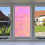 Selbstklebende Irisierende Fensterfolie Glasdekoration 6