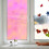 Selbstklebende Irisierende Fensterfolie Glasdekoration 7