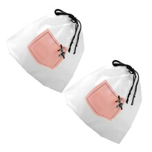 2 Paquetes Toalla Desechable Gruesa Facial Con Bolsa Y Cordón