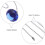 2Pcs Fan Chain Pull: Crystal Extender For Ceiling Lights And Fans 9
