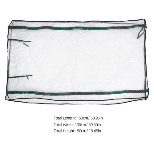 Transparente PVC Abdeckung Für Mini Gewächshäuser Zum 2