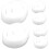 6Pcs -Shaped Oil Absorbing Sponge for Pool Cleaning Durable 6
