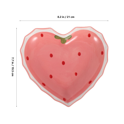 Juego De De : Cerámico Corazón, 8 Pulgadas 1