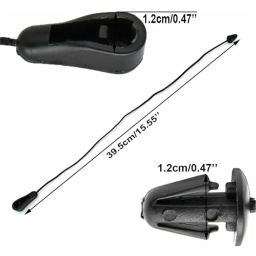 Parcel Shelf String Cord Compatible With Ford C-Max MK1 2004-2010 Car Tailgate Rear Trunk Storage Strap 1