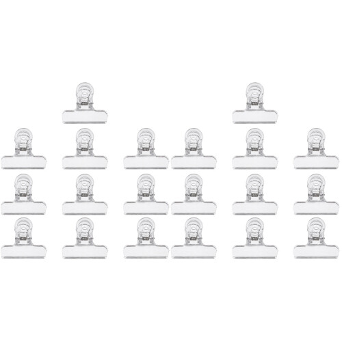 20 Unidades Clips Plásticos Para Extensión De Curvas 1