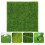 3 Unidades Verde Artificial Césped Plástico Micro Paisaje 11