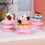 4 Piezas Galleta Sándwich Pastel Alimento Falso 8