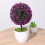 Plantas Artificiales Bola Bonsái De Plástico Para Hogar 7