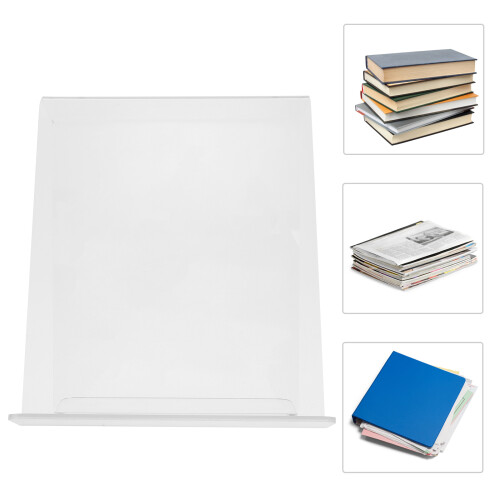 Unbranded  Stands Large Double Sided Bookend Record Storage Holder 2