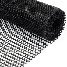 Pet Safety Protector Netting Black Plastic Poultry Chicken Wire Fence Mesh Balcony Window Safety Net 0.8cm 5m Length
