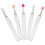 Pinceau À En Silicone 5 Pièces Réutilisable Rétractable 9