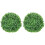 2 Pièces Boule De Pour Topiaire Gazon Artificiel 2