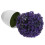Artificielles Boule En Pour Intérieur Violet 1