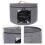 Round Hat Carrier Scatola Organizzatore Per Uomo E 3