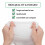 100 Pezzi Salvietta Per Detergente 9