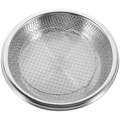 4 Set Piatti Per Fritte Con Rete Filtrante E Raffreddamento