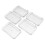 5St Transparant Plastic Blusher Box Set Draagbaar Make-Up Organizer 1