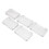5St Transparant Plastic Blusher Box Set Draagbaar Make-Up Organizer 7
