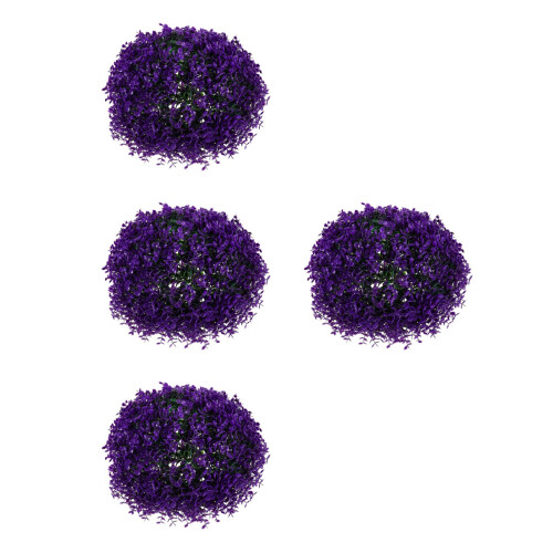 4 Pezzi Sintetica Foglia Decorativa 1