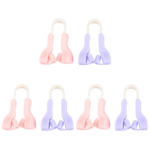 6 Pezzi Clip Per Rialzo Del Naso In Silicone Modellatore 1
