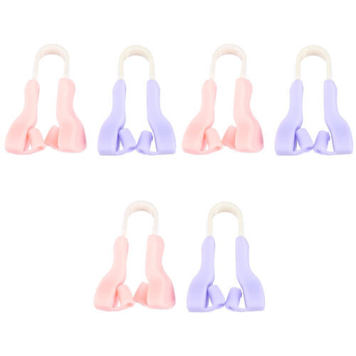 6 Pezzi Clip Per Rialzo Del Naso In Silicone Modellatore 2