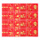 60 Pezzi Buste Rosse Anno Per Denaro E 10