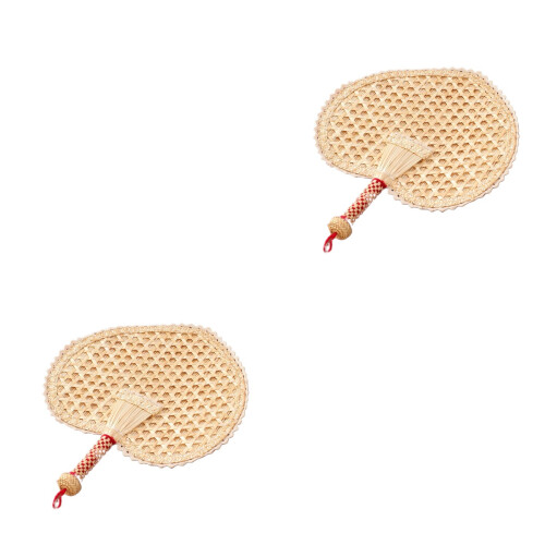 2 Pezzi Ventaglio A Foglia Forma 2
