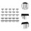 25 Pezzi Per Con Clip In Acciaio 5