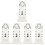 5 Pezzi Targa Commemorativa in E Per Halloween 7