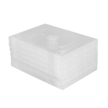 6 Sztuk Przenośne Pudełko Na CD DVD Podwójna Płytka