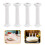 16 Pezzi 12,5 Cm Torta Colonne Riutilizzabili 9