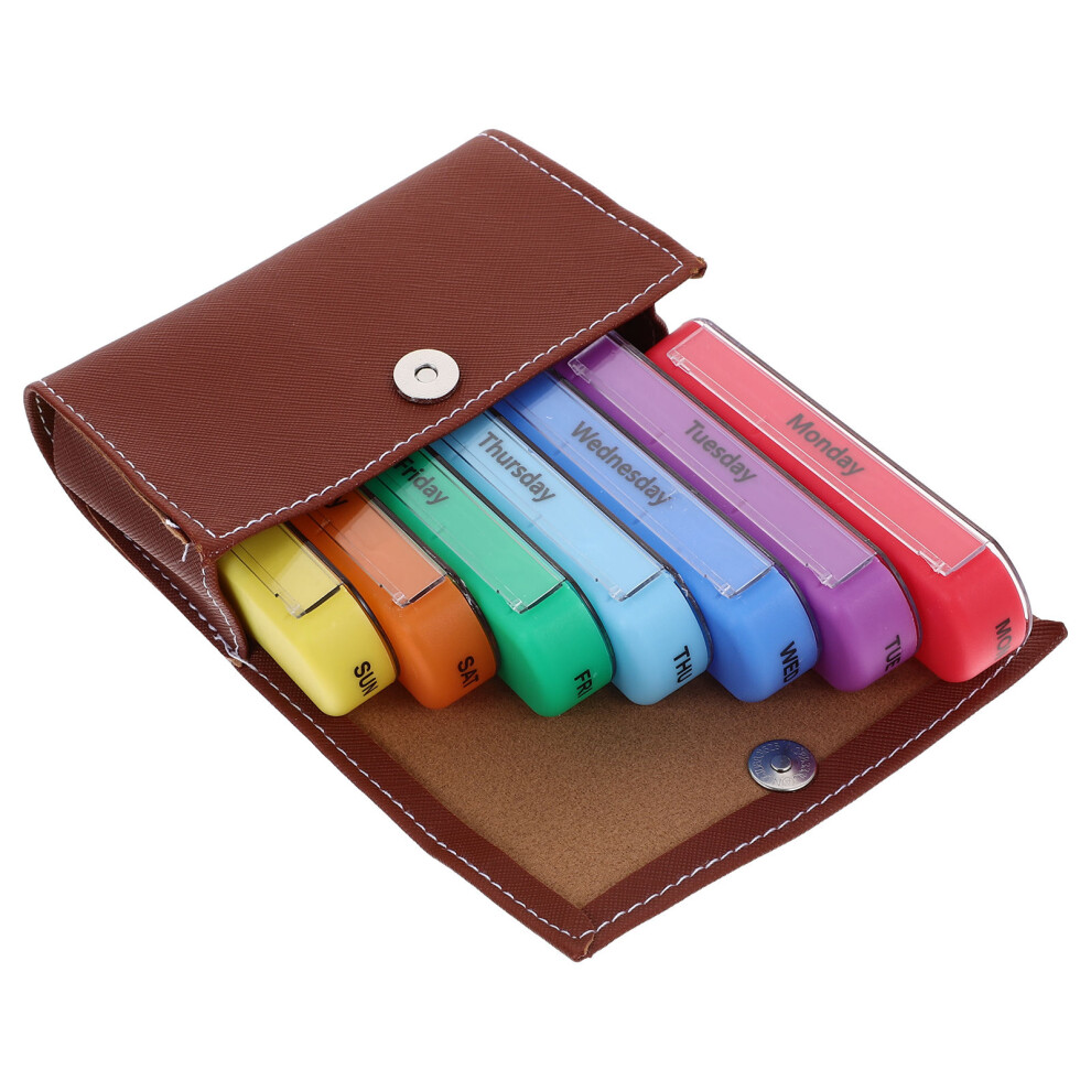 Pojemnik Na Tygodniowy PrzenośNy Z Torbą Do Przechowywania-image