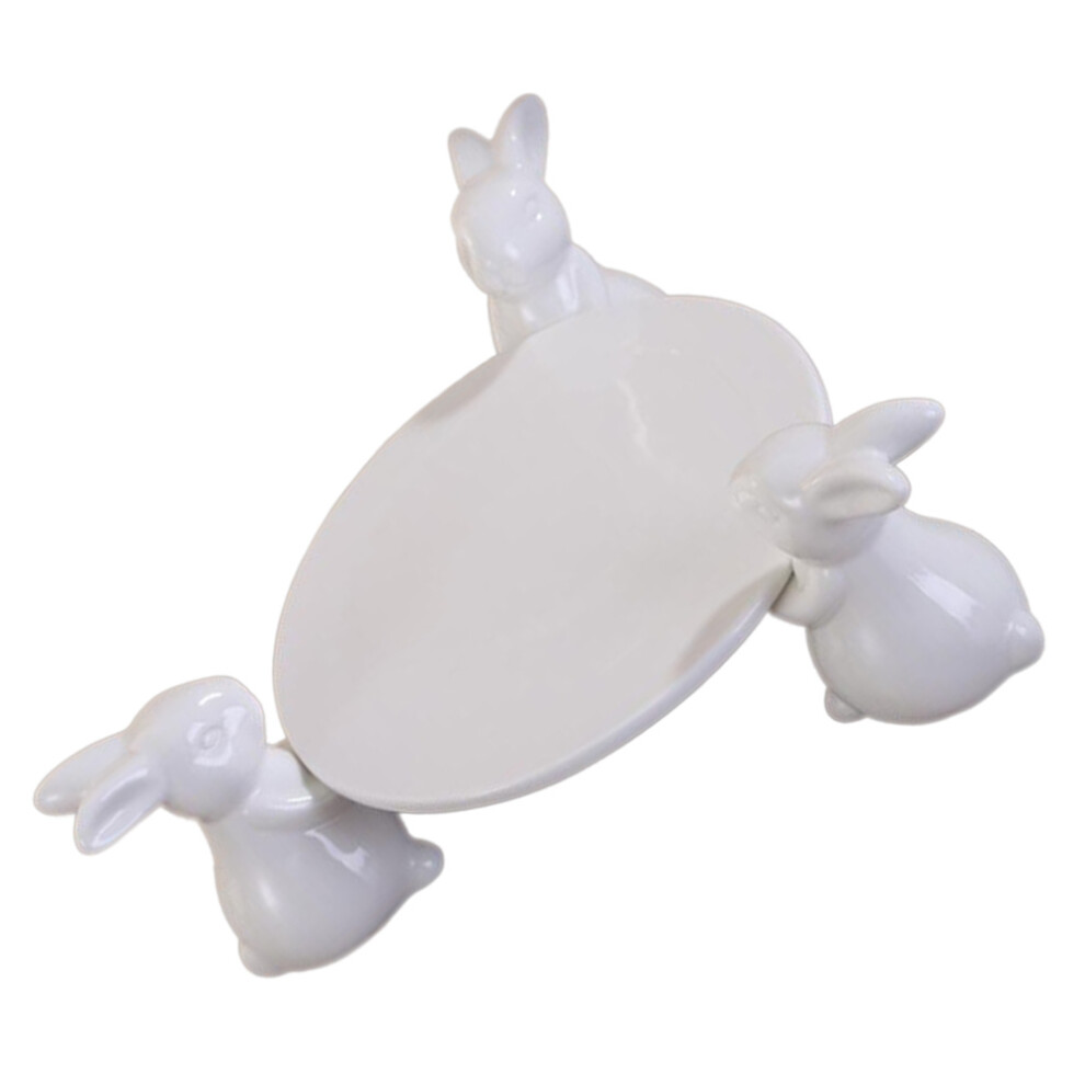 Talerz Porcelanowy Z Motywem Kreskowkowego KróLika, Na-image