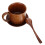 Mug De Madeira Para Colher E (Cores Sortidas) 6