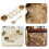 Conjunto Suporte Para Taco Com , E Colher Aço Inoxidável 10