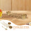 Conjunto Suporte Para Taco Com , E Colher Aço Inoxidável 9