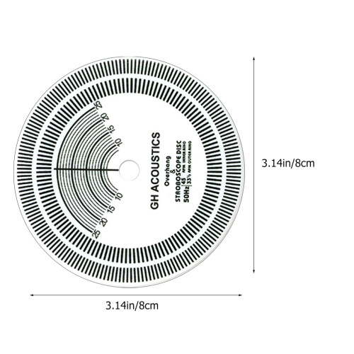 Disco Estroboscópio Para Disc Calibração 1