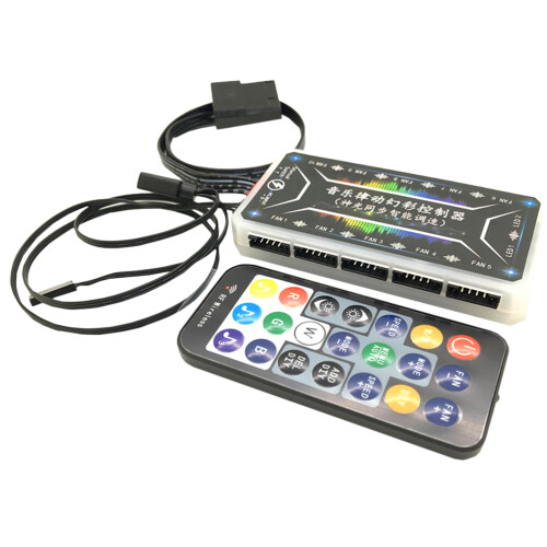 Hub Argb -Mãe Sync Adaptador Multiporta Controlador Iluminação