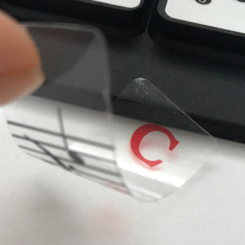 2 Conjuntos De Etiquetas Para De Piano E Órgão Eletrônico 2