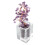 3Pcs Árvore De Bonsai De Cristal Com Base Para E 2