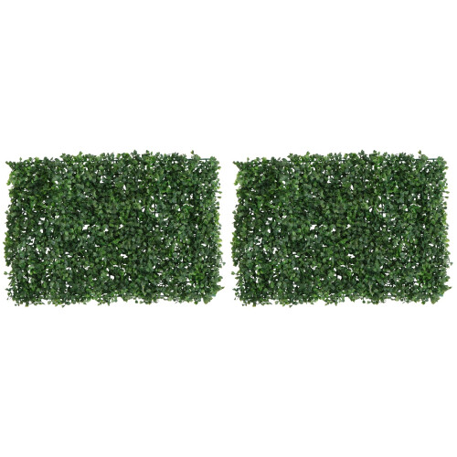 2 Unidades Artificial Plantas Simulação Decoração 1