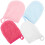 4Pcs Luvas De Facial Microfibra Reutilizáveis 4