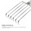 Rake De Aço Inoxidável Para Folhas, , , Quintal E Praia 11