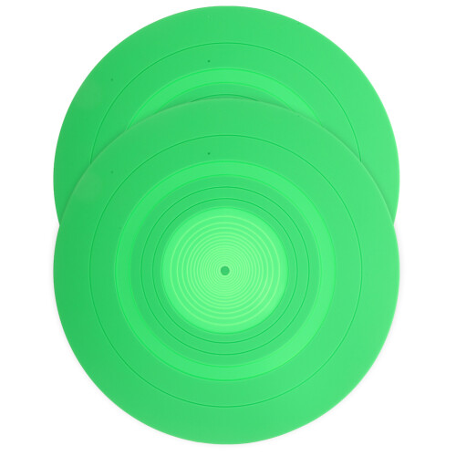 2Pcs Tapetes Para -Discos E De Vinil, Almofada Substituição 2