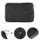 1Laptop- Tablet-Tragetasche Schwarz Oxford 7