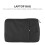 1Laptop- Tablet-Tragetasche Schwarz Oxford 11