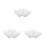12Pcs No Drill Plastic Shear Holder Wall Mount for Kitchen and Office 5