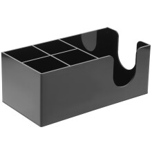 Zwarte Koffiestation Organizer Voor Thuis En Bar