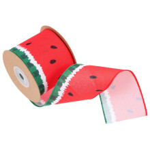 1Rol Gekleurd Watermeloenlint Voor Creatieve Cadeauversiering